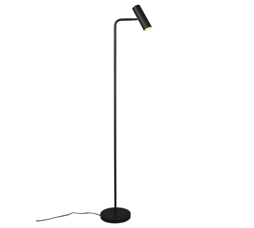 MARLEY | Floor lamp | Black mat | Metal
