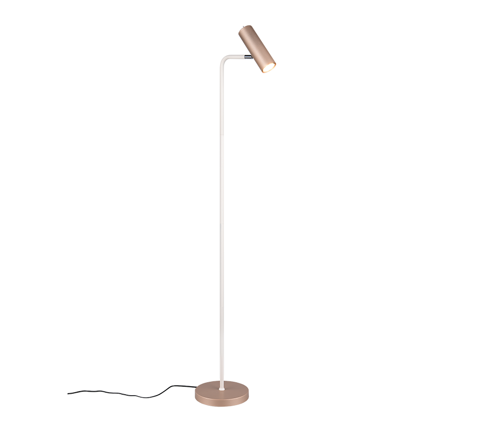 MARLEY | Floor lamp | Coffee | Metal