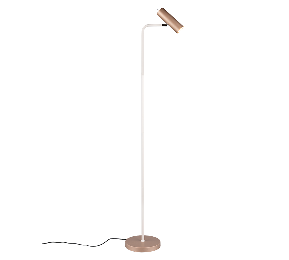 MARLEY | Floor lamp | Coffee | Metal