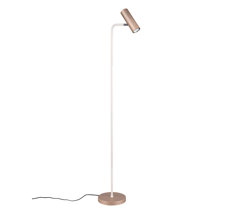 MARLEY | Floor lamp | Coffee | Metal