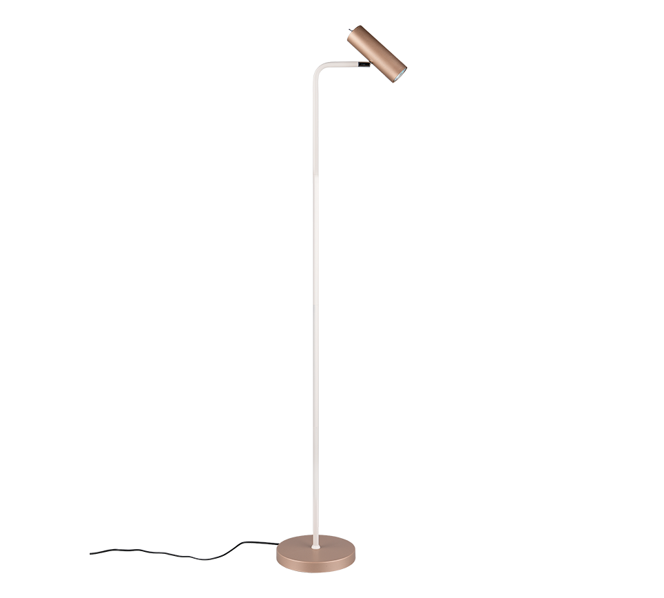 MARLEY | Floor lamp | Coffee | Metal