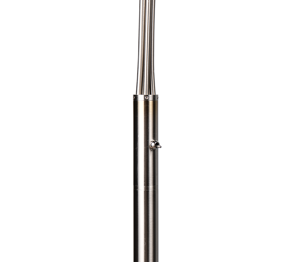 MARLEY | Floor lamp | Nickel mat | Metal