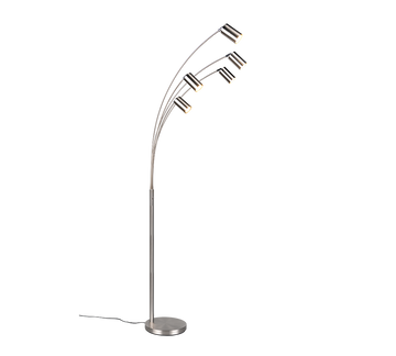 MARLEY | Floor lamp | Nickel mat | Metal