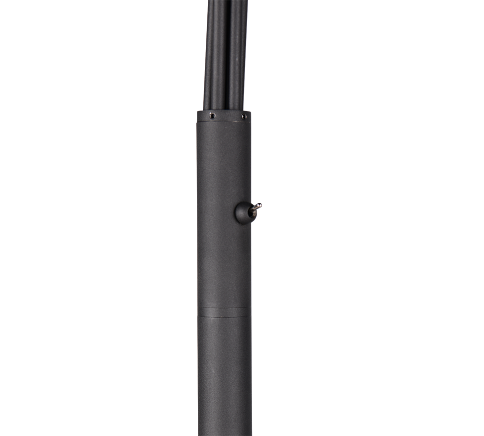 MARLEY | Floor lamp | Black mat | Metal