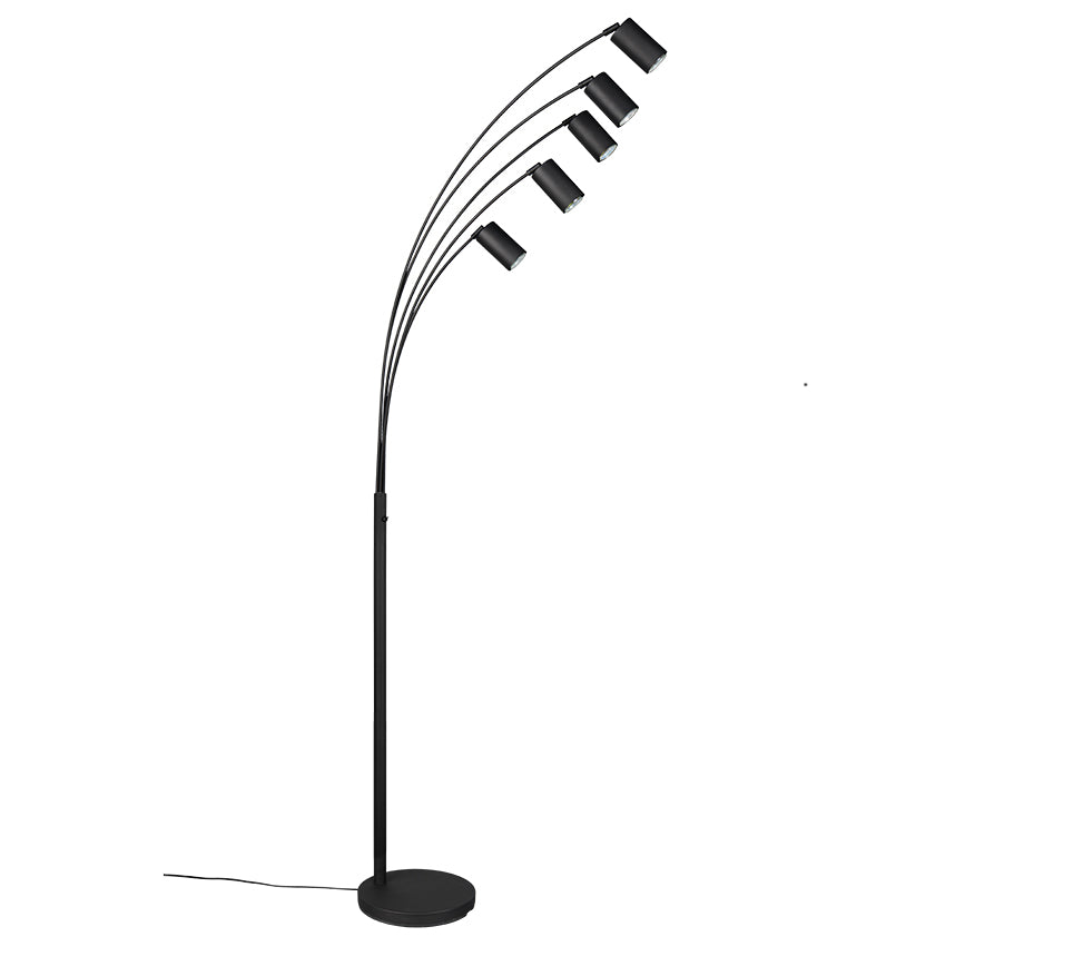 MARLEY | Floor lamp | Black mat | Metal