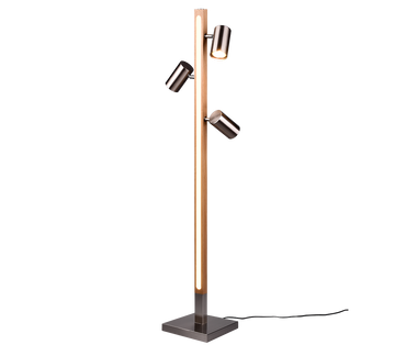 MARLEY | Floor lamp | Nickel mat | Metal