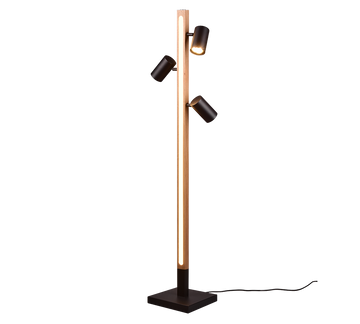MARLEY | Floor lamp | Black mat | Metal