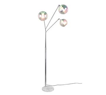 PAXTON | Floor lamp | Chrome | Metal