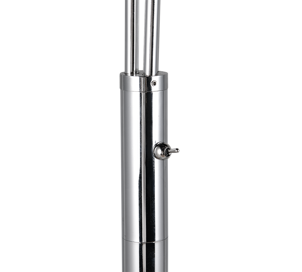 PAXTON | Floor lamp | Chrome | Metal