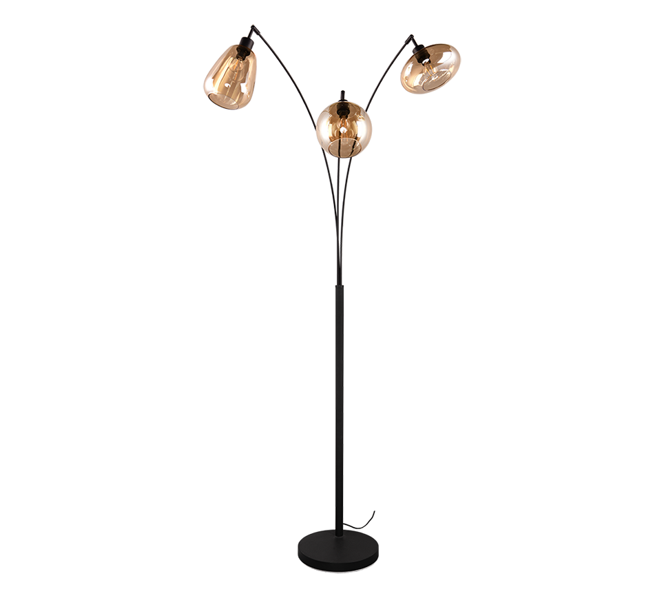 LUMINA | Floor lamp | Black mat | Metal