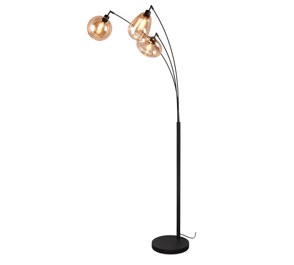 LUMINA | Floor lamp | Black mat | Metal
