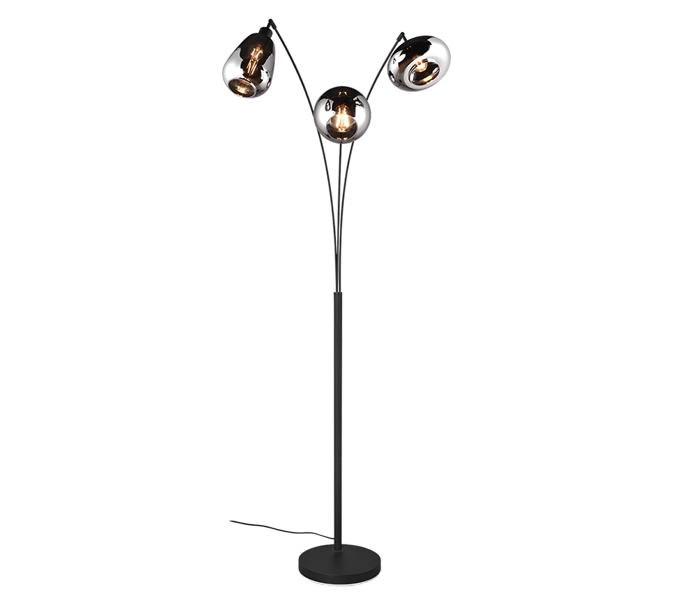 LUMINA | Floor lamp | Black mat | Metal
