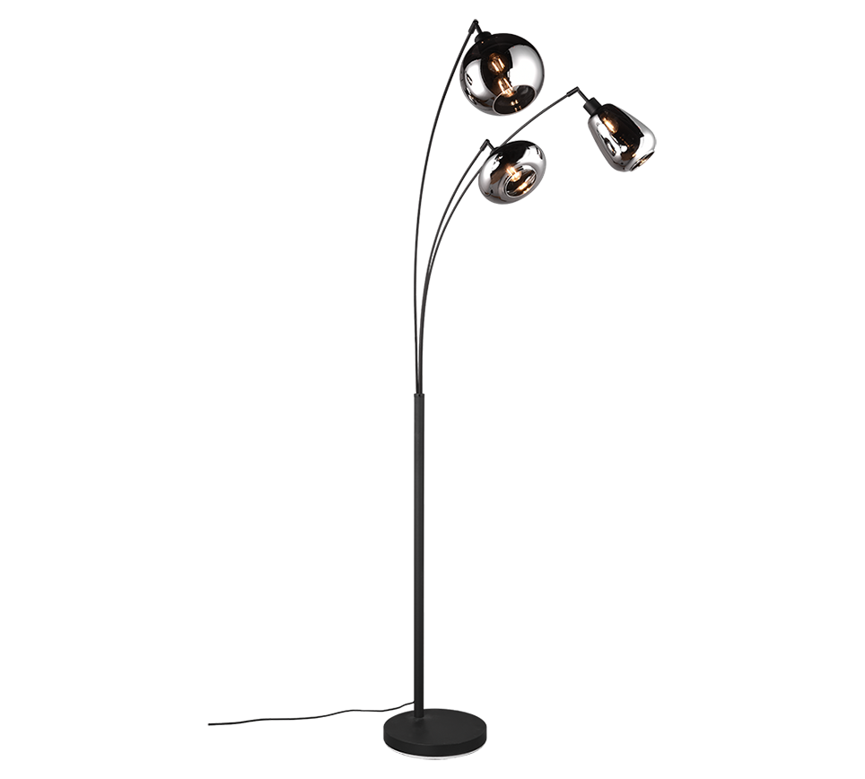 LUMINA | Floor lamp | Black mat | Metal