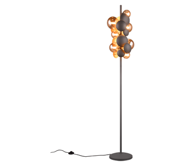 BUBBLE | Floor lamp | Anthracite | Metal