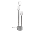 BARRET | Floor lamp | Chrome | Metal