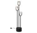 BARRET | Floor lamp | Black mat | Metal