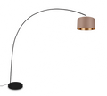 MANSUR | Floor lamp | Black mat | Metal