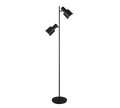 AGUDO | Floor lamp | Black mat | Metal