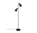AGUDO | Floor lamp | Black mat | Metal