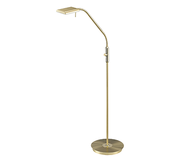 BERGAMO | Floor lamp | Brass mat | Metal