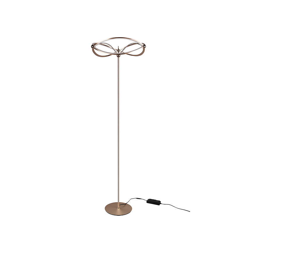 CHARIVARI | Floor lamp | Brass mat | Metal