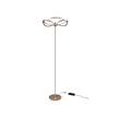 CHARIVARI | Floor lamp | Brass mat | Metal