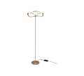 CHARIVARI | Floor lamp | Brass mat | Metal