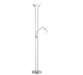 SANTO II | Floor lamp | Nickel mat | Metal