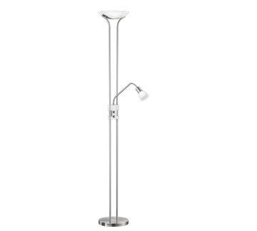 SANTO II | Floor lamp | Nickel mat | Metal