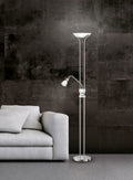 SANTO II | Floor lamp | Nickel mat | Metal