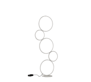 RONDO | Floor lamp | White mat | Metal