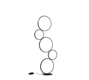 RONDO | Floor lamp | Black mat | Metal