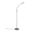 MONZA | Floor lamp | Nickel mat | Metal