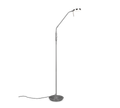 MONZA | Floor lamp | Nickel mat | Metal