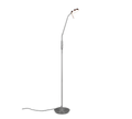 MONZA | Floor lamp | Nickel mat | Metal