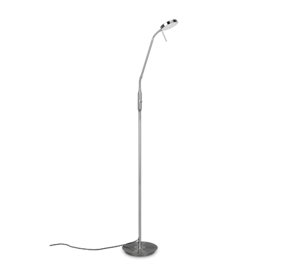 MONZA | Floor lamp | Nickel mat | Metal