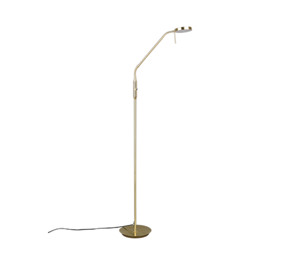MONZA | Floor lamp | Brass mat | Metal