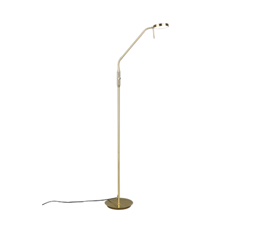 MONZA | Floor lamp | Brass mat | Metal