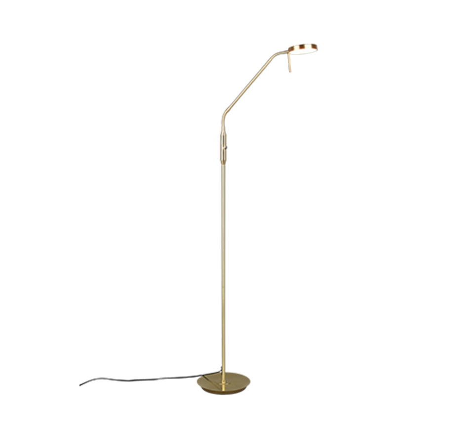 MONZA | Floor lamp | Brass mat | Metal
