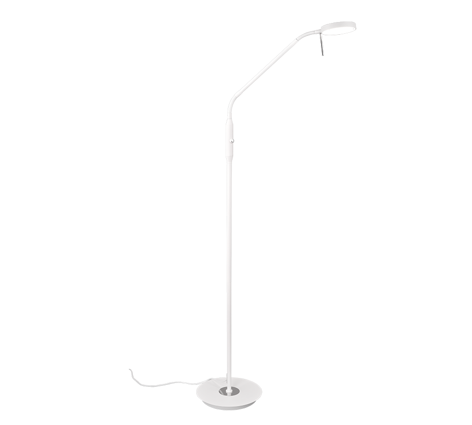 MONZA | Floor lamp | White mat | Metal
