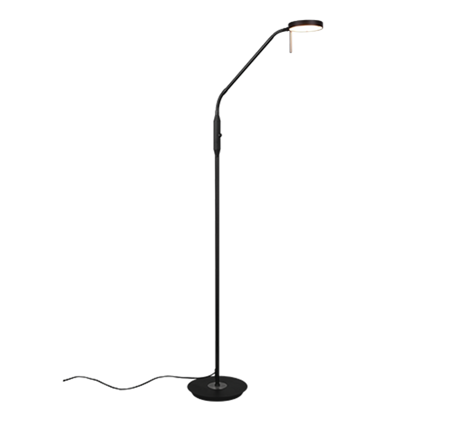MONZA | Floor lamp | Black mat | Metal
