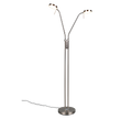 MONZA | Floor lamp | Nickel mat | Metal