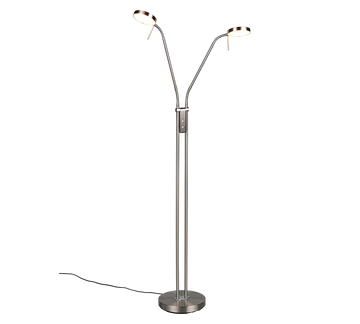MONZA | Floor lamp | Nickel mat | Metal