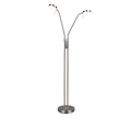 MONZA | Floor lamp | Nickel mat | Metal