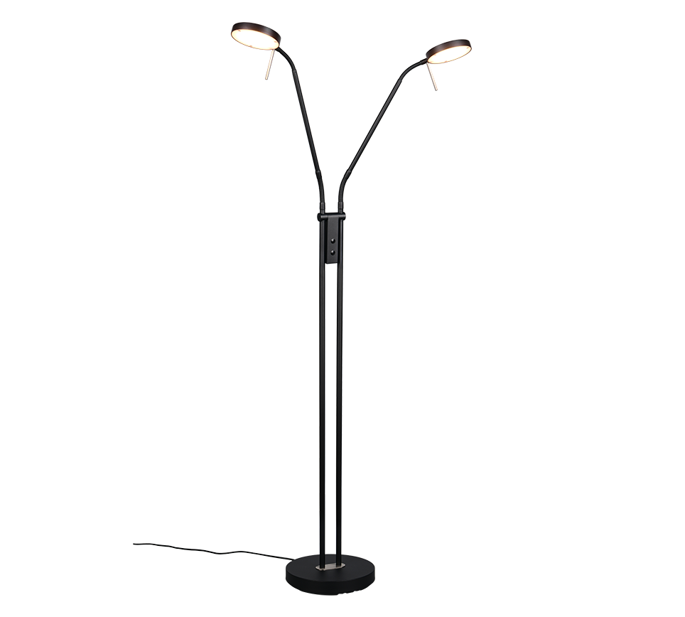 MONZA | Floor lamp | Black mat | Metal