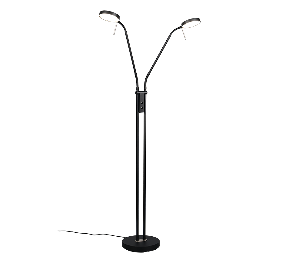 MONZA | Floor lamp | Black mat | Metal