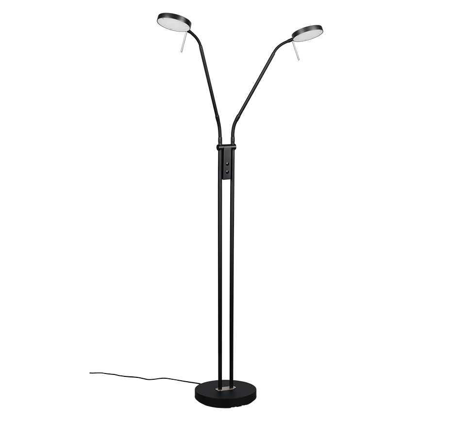 MONZA | Floor lamp | Black mat | Metal