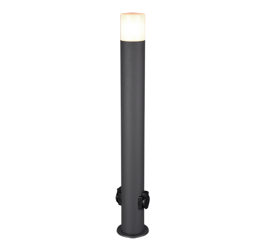HOOSIC | Pole | Anthracite | Diecast aluminium