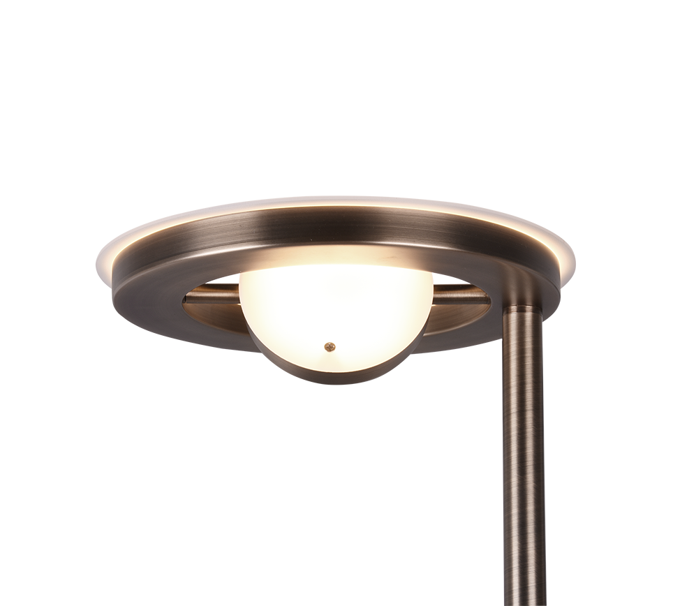 BARRIE | Floor lamp | Old brass | Metal