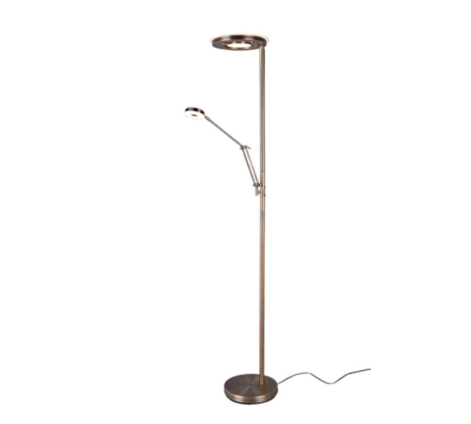 BARRIE | Floor lamp | Old brass | Metal